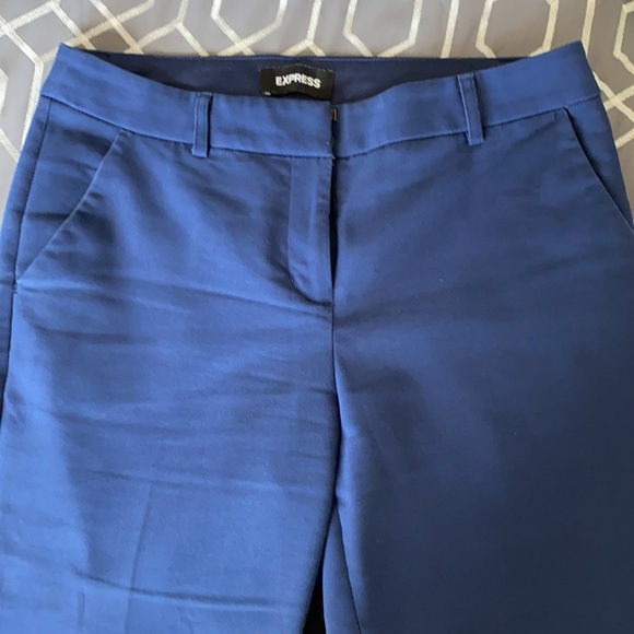 Navy blue Express Columnist barely boot midrise - Picture 3 of 3